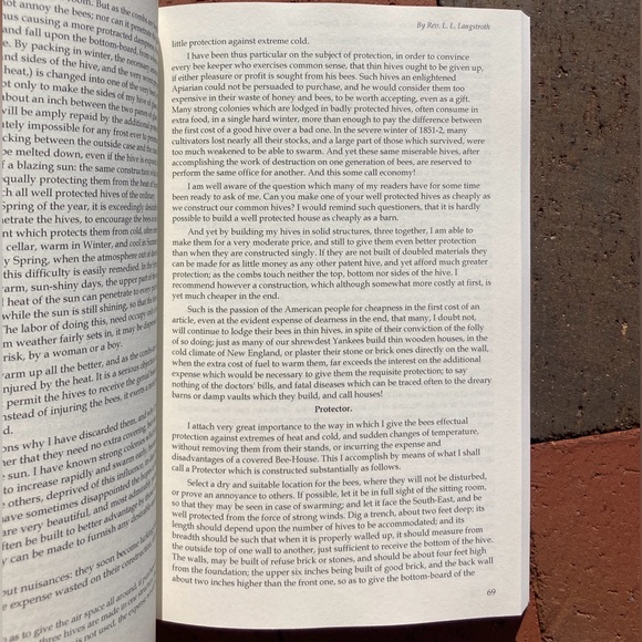 Langstroth on The Hive and The Honey-Bee Beekeepers Comb Skep Queen Bee Animals - Picture 5 of 10